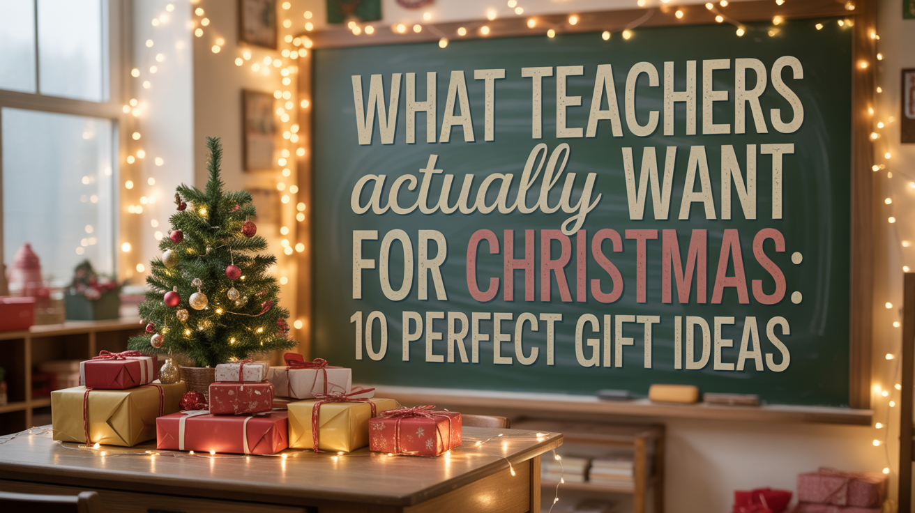 A cozy classroom decorated with holiday cheer, featuring a warm and inviting atmosphere for students and teachers