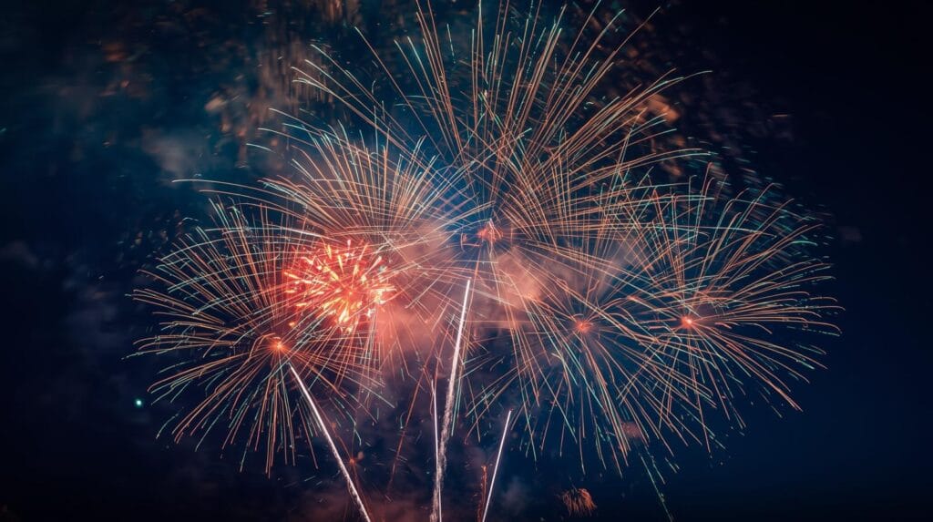 new years fireworks