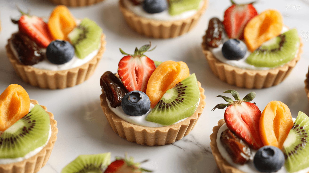 Mini Vegan Fruit Tarts