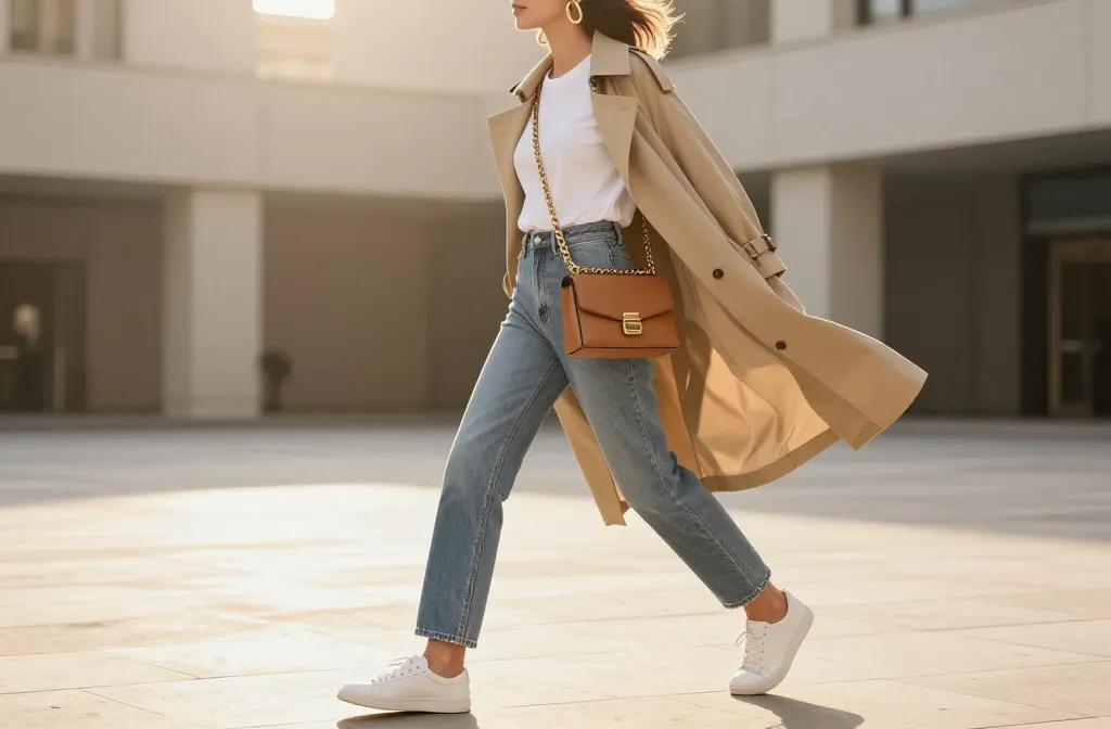 Spring Capsule Wardrobe Essentials with Mix and Match Basics, Neutral Layers, and Simple Shoes