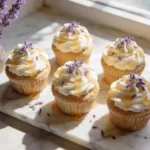 The Ultimate Vegan Lavender Honey Cupcakes with Glossy Glaze