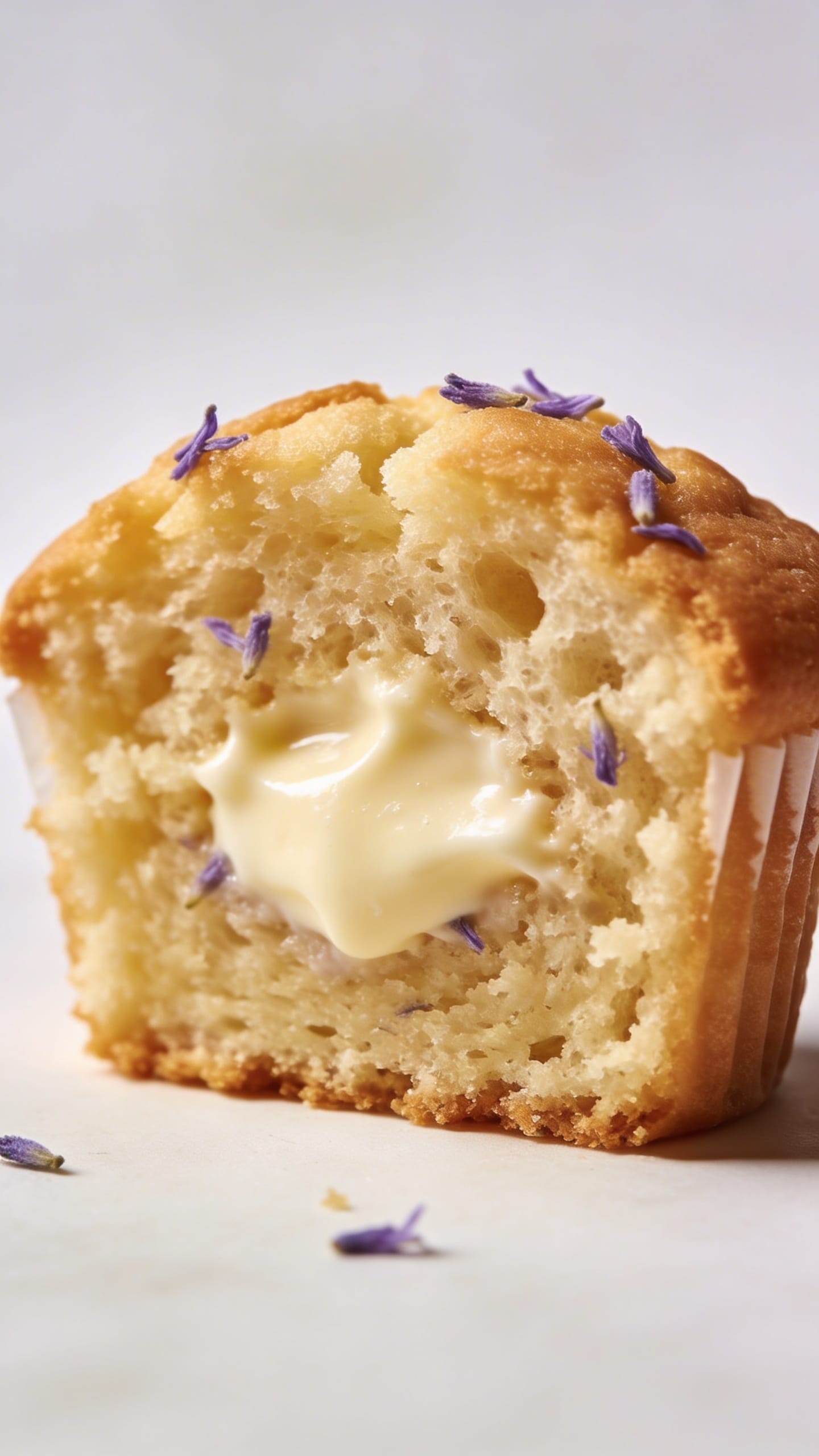 Vegan Lavender Honey Cupcakes: Moist, fragrant, and creamy-centered treats with delicate purple petals&mdash;ideal for mindful sweet cravings. Save this idea so you can come back to it later.