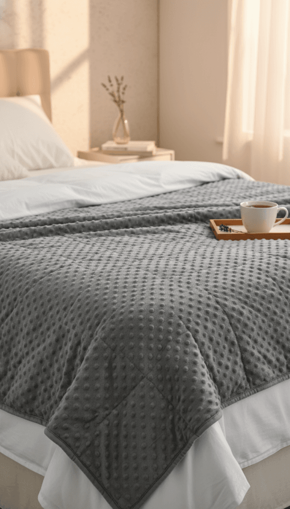 Mother&rsquo;s Day Breakfast Inspiration: Sunlit cozy bed, rustic tray with white mug, fresh berries, dried florals&mdash;easy gift win. Save this idea so you can come back to it later.