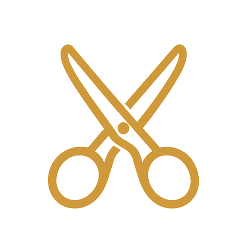 Golden Scissors for Creative Makers: Sleek, lightweight, ergonomic grip&mdash;open blades in X shape ideal for crisp cuts. Save this idea so you can come back to it later.
