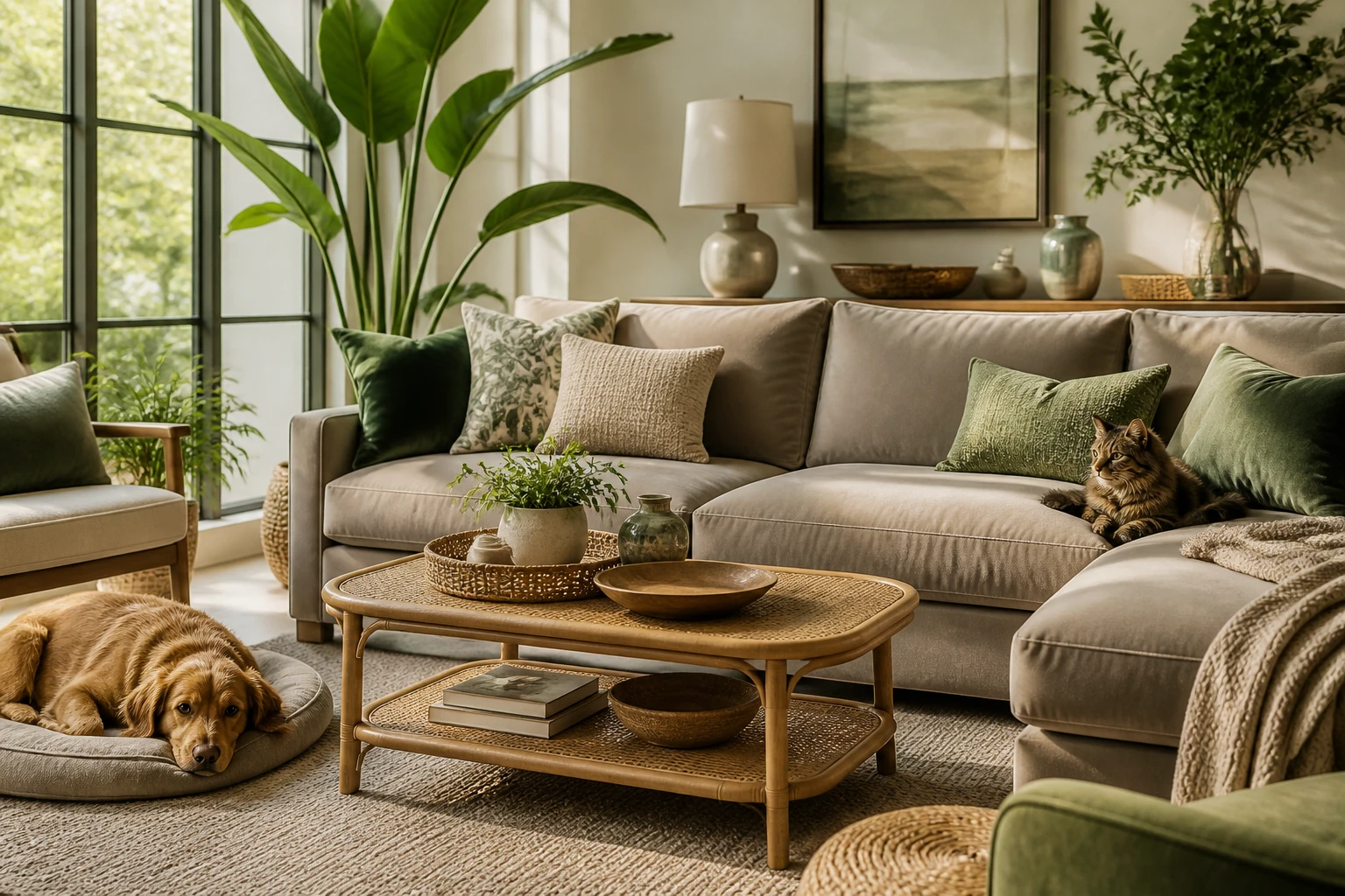 Pet-Friendly Home Decor Ideas That Still Look Stylish and Chic