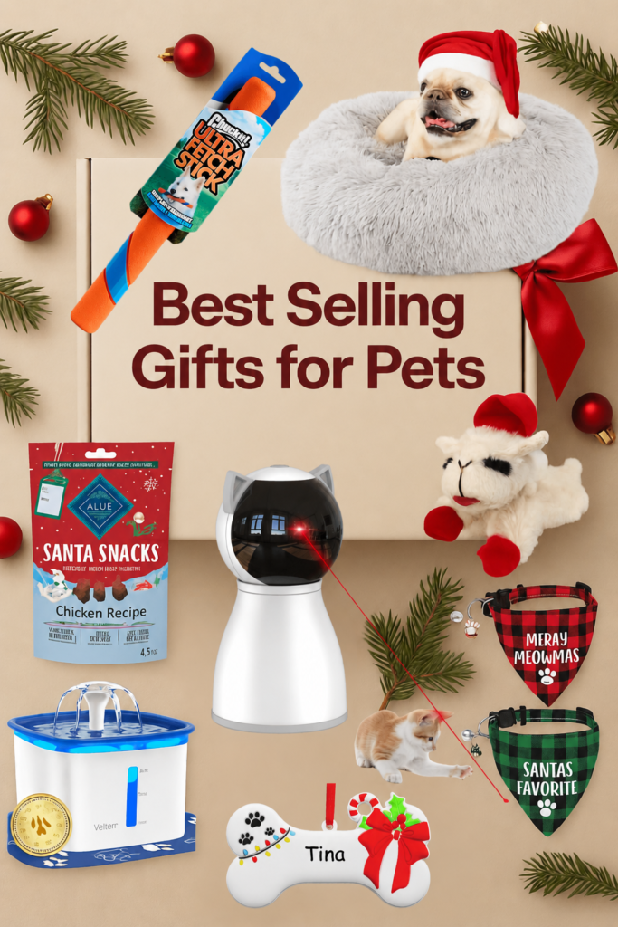 Best selling holiday gift ideas for pets and pet lovers