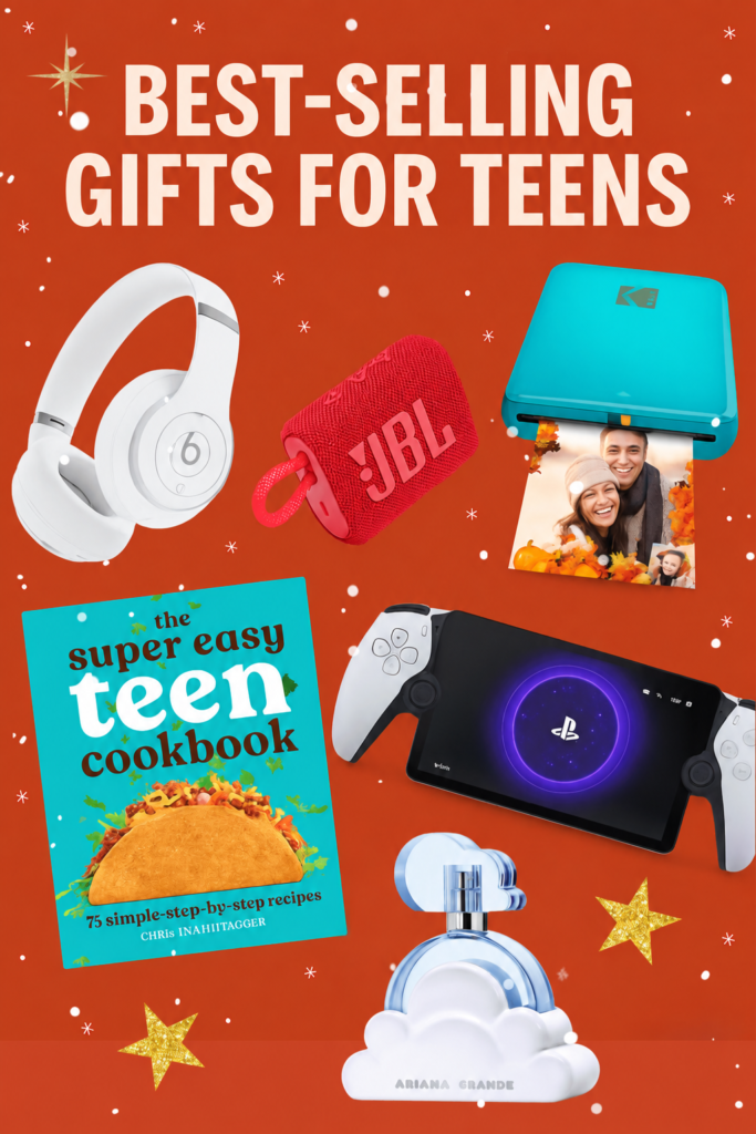Best holiday gift ideas for teens including headphones, tech, and creative finds